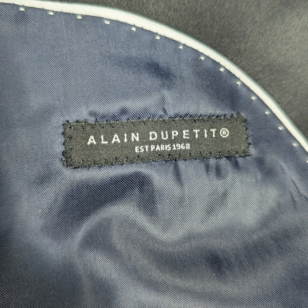 Alain Dupetit Mens Navy Blue Shawl Lapel Tuxedo 2-Piece Suit 50S 44W